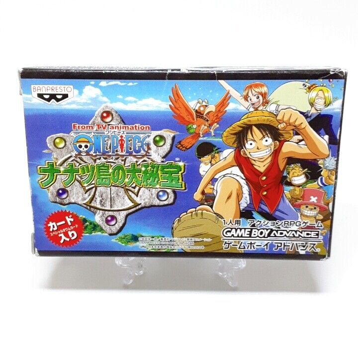 ONE PIECE Nanatsujima with Card Gameboy Advance Nintendo with BOX