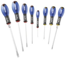 Expert by Facom E160904 8 Pce. Screwdriver Set - Slotted & Phillips (Cross)