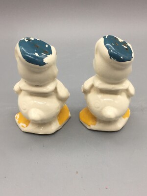 Vintage Disney Donald Duck Salt and Pepper Shakers | eBay