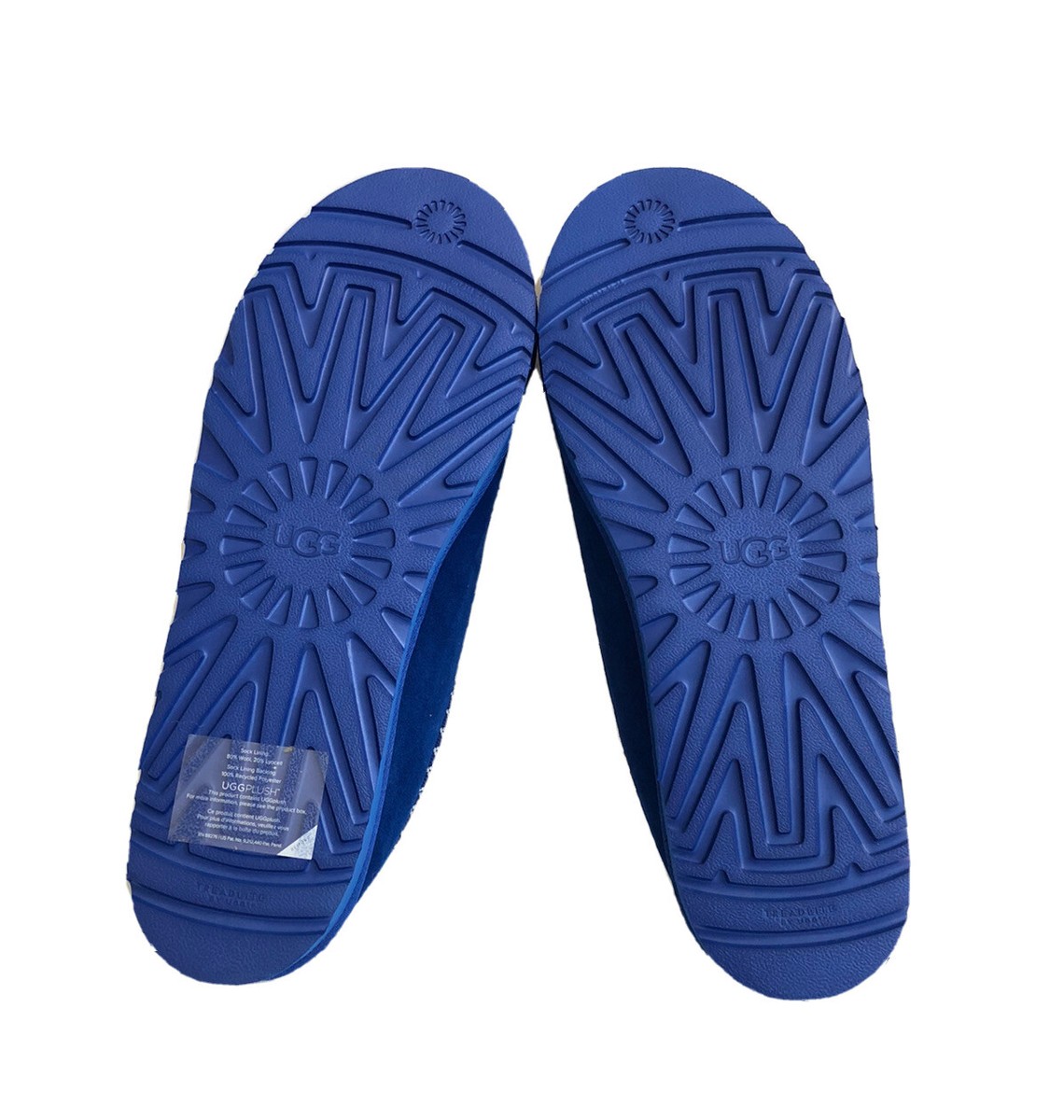 UGG MEN TASMAN CLASSIC BLUE SHEARLING LINED MOCCASIN SHOE US  display picture 1