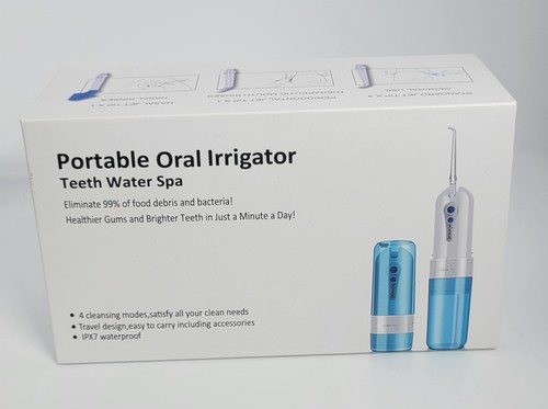 Water Flosser Professional kabellos für Zähne, tragbarer Reisezahnreiniger - Bild 1 von 8