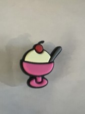 Ice Cream Sundae Croc Charm New