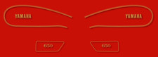 YAMAHA XS 650 1979 - Kit carrosserie Sticker decals - XS650
