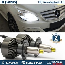 Kit LED H7 per Mercedes CLASSE B W245 Anabbaglianti Fari Lenticolari CANbus 6500