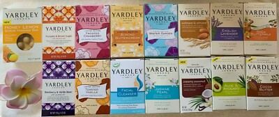 YARDLEY LONDON Moisturizing Bath Bar***chOOsE yOUr scEnt(s)***FULL SIZES~~~NEW