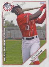 2019 Hagerstown Suns Juan Pascal RC Rookie Washington Nationals