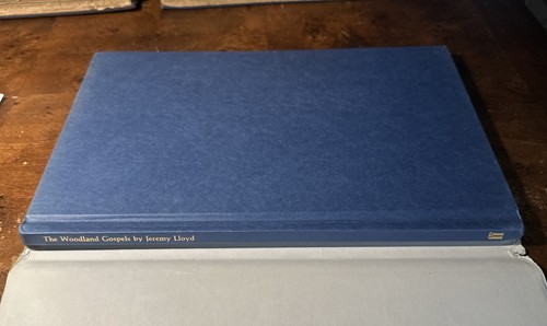 "THE WOODLAND GOSPELS" HC book JEREMY LLOYD pictures GRAHAM PERCY Jesus truth - Imagen 7 de 7