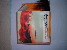 OneDor 24" Straight Synthetic Clip in Hair Extension- Dark Brown 2# new