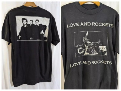 Love and Rockets Band Double Sided T Shirt Full Size S-5XL