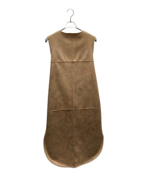 Ameri Beige Polyester Boa Coat, Multi-Way Use, Us… - image 6