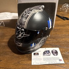Dale Earnhardt Jr Replica Nationwide Autographed Mini Helmet