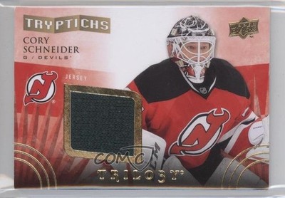 2014-15 Upper Deck Trilogy Tryptichs Jerseys 321/400 Cory Schneider #T-NJD3 0f8