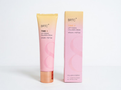 BRTC Time 8 Lift-Toning Collagen Cream 80ml / 2.7oz Anti-aging Moisture K-Beauty