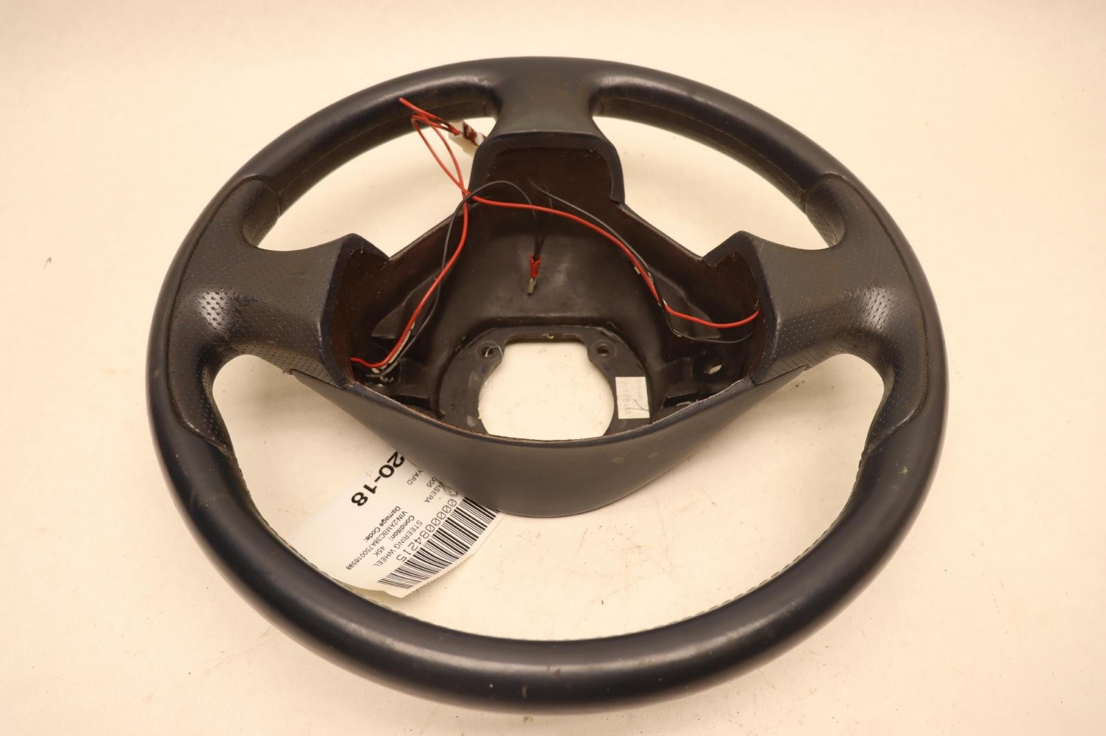 2005-2007 MASERATI COUPE GT DRIVER SIDE STEERING WHEEL 3 SPOKE OEM