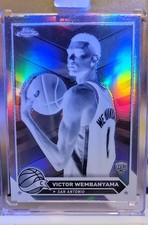 2023-24 Topps Chrome - Victor Wembanyama #1 Negative Refractor (RC)