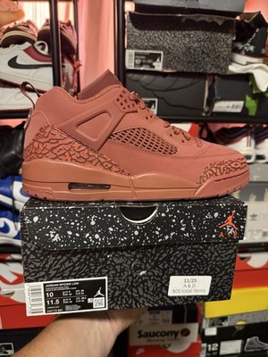 Jordan Spizike Low Canyon Rust/Dark Pony Copper Leather Men's IH0170-691