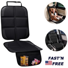 Car Seat Protector Mat Booster Padding Cushion Leather Cover for Kids Baby USA