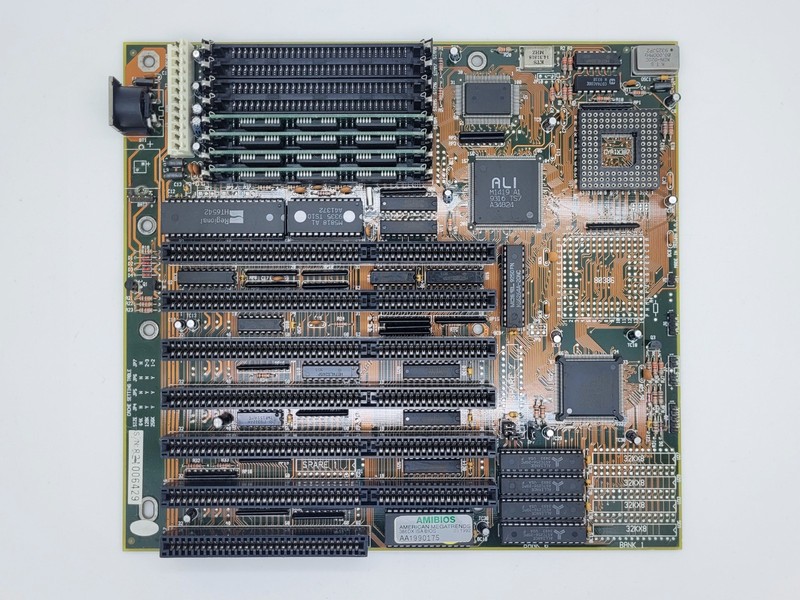 J-Bond A340C-H Baby AT Motherboard, AMD 386DX, 40MHz, 4MB Memory