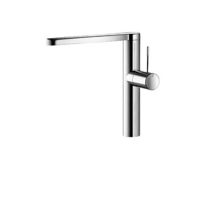 KWC Ono Single Hole Side Lever Kitchen Faucet 10.151.413 10-7/16'' H Chrome