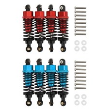 4Pcs Aluminum Alloy RC Shock Absorbers Damper Set 60mm 1/10 Car Upgrade Parts XL