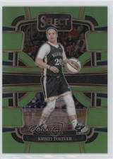 2024 Panini Select WNBA Concourse Neon Green Prizm 53/75 Kristi Toliver #98 12v9
