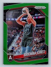 2025 Panini Prizm WNBA #107 Brionna Jones Green Prizms