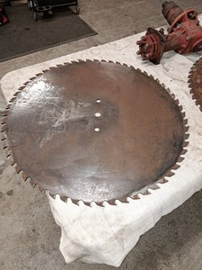 Gravely Carbide Circular Saw Blade 26.25" Diameter 7/8" - 1-9/16 Center Hole