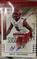 2015 Panini Contenders Draft Picks - Autographs Nate Orchard #227 (AU, RC)