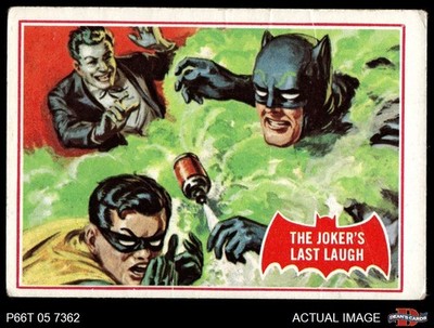 1966 Topps Batman Red Bat #26 The Joker's Last Laugh 1.5 - FAIR