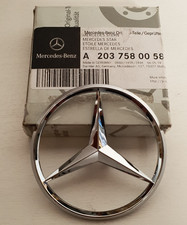Original Mercedes Stern Emblem Logo C-Klasse W203 A2037580058 A 203 758 00 58