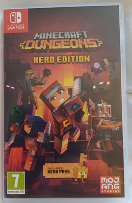 Scouts Charity Sale Nintendo Switch Minecraft Dungeons Hero Edition inkl. Pass Key