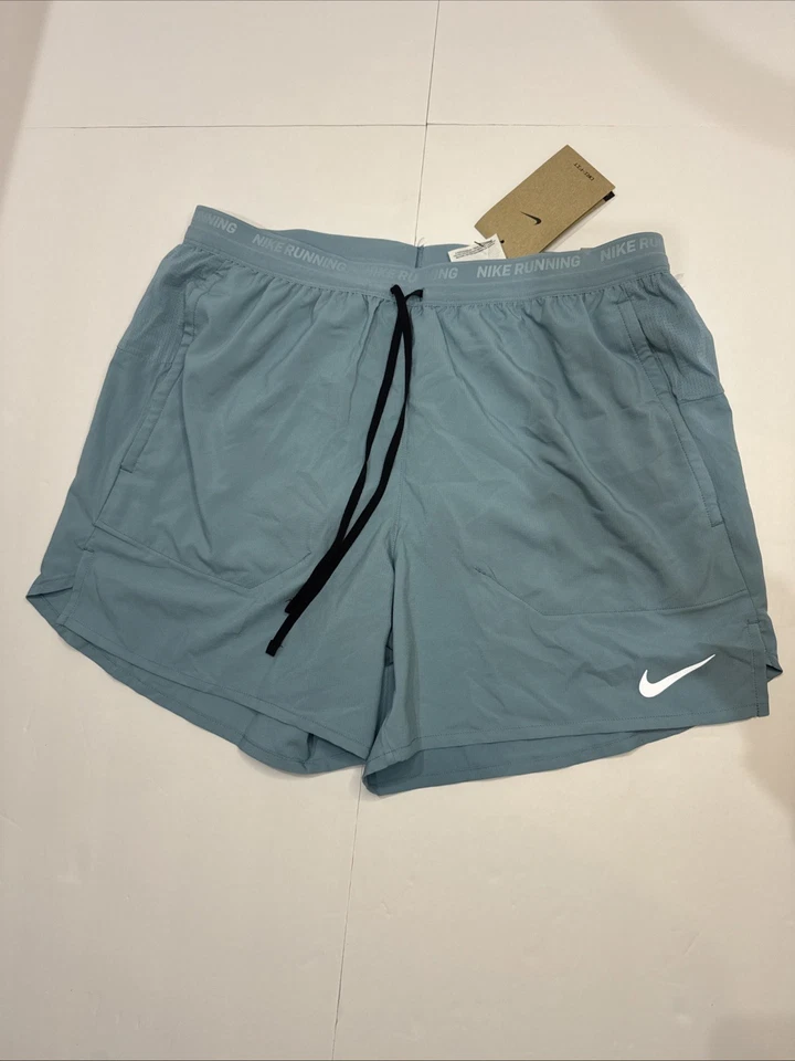 Pantalones Cortos para Correr Para Hombre Nike Dri-Fit Stride 5” Calzoncillos Forrados DM4755-464 NUEVOS CON ETIQUETAS Talla Mediana Foto 2 de 4