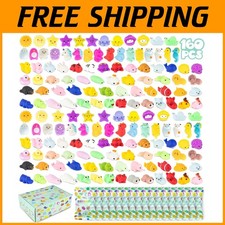160 Pack Mochi Squishy Toys for Kids Party Favors