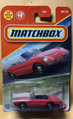Matchbox Alfa Romeo Duetto Red  #60/125 FREE SHIPPING-Red!!!!