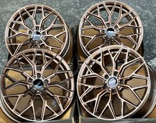 18 Zoll Bronze CR7 Alufelgen passend für Audi A3 ab 2003 A4 b4 b5 b6 b7 b8 b9 5x112