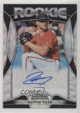 2019 Panini Prizm Rookie Auto Blue Wave Prizm 47/60 Austin Voth #RA-AV Auto 0a3