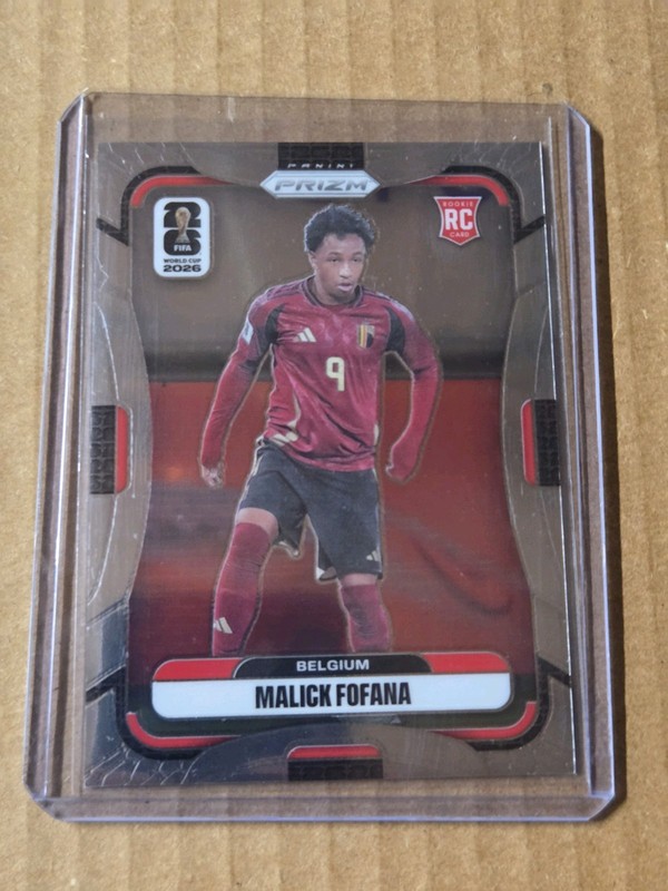 Panini Prizm RC #154 Belgium Malick Fofana