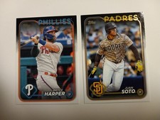 2024 Topps #200 Bryce Harper &# 50 Juan Soto- MLB Baseball Cards