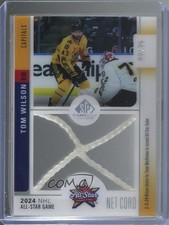 2024-25 Upper Deck SP Game Used All-Star Net Cord Relics 3/35 Tom Wilson 0o04