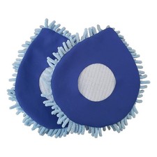 Chomp! Microfiber Mop Refill Pack: 5 Minute CleanWalls 2-pak Giant Noodle Blu...