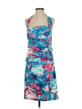 Suzi Chin for Maggy Boutique Women Blue Cocktail Dress S