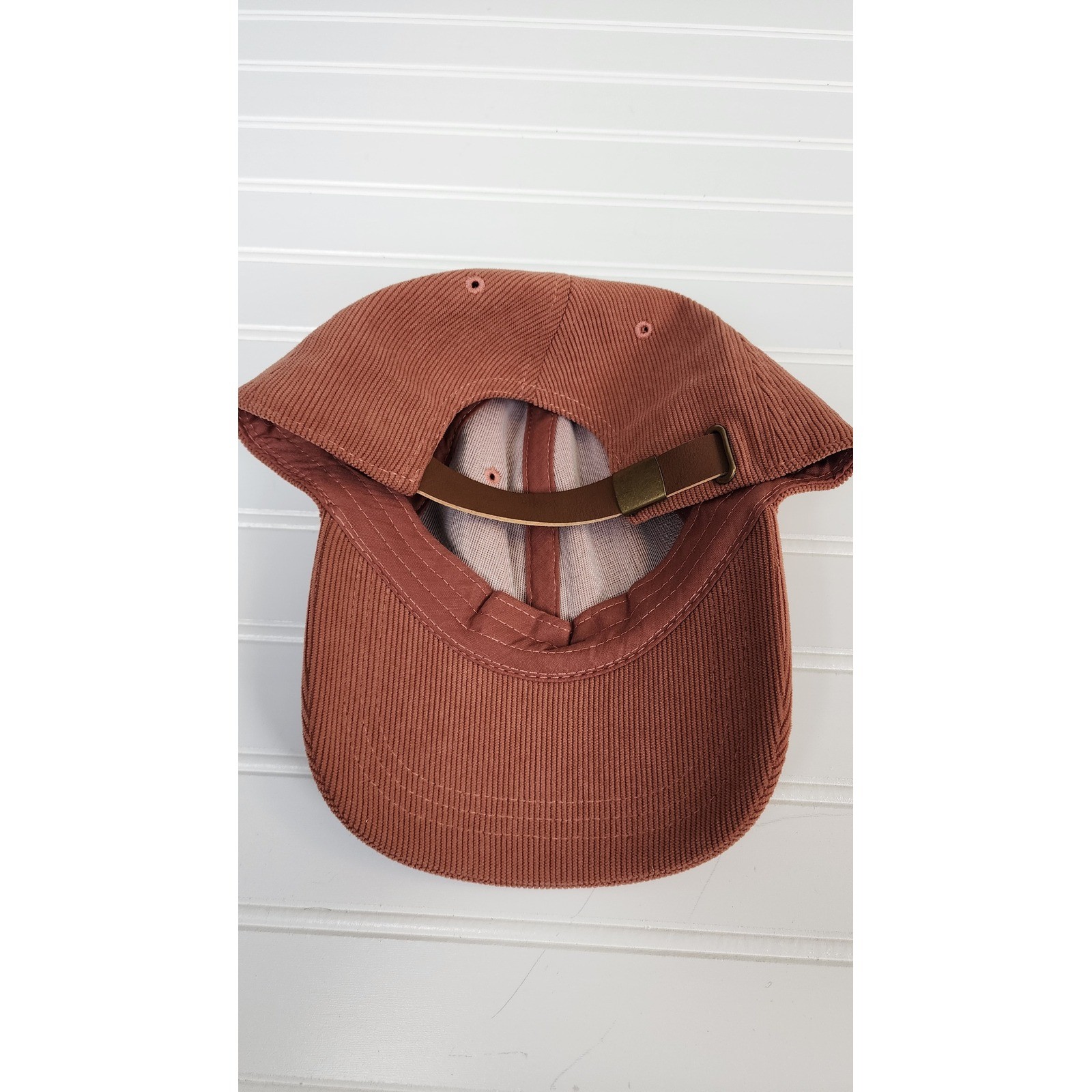 Universal Thread Corduroy Baseball Cap Rust Orang… - image 2