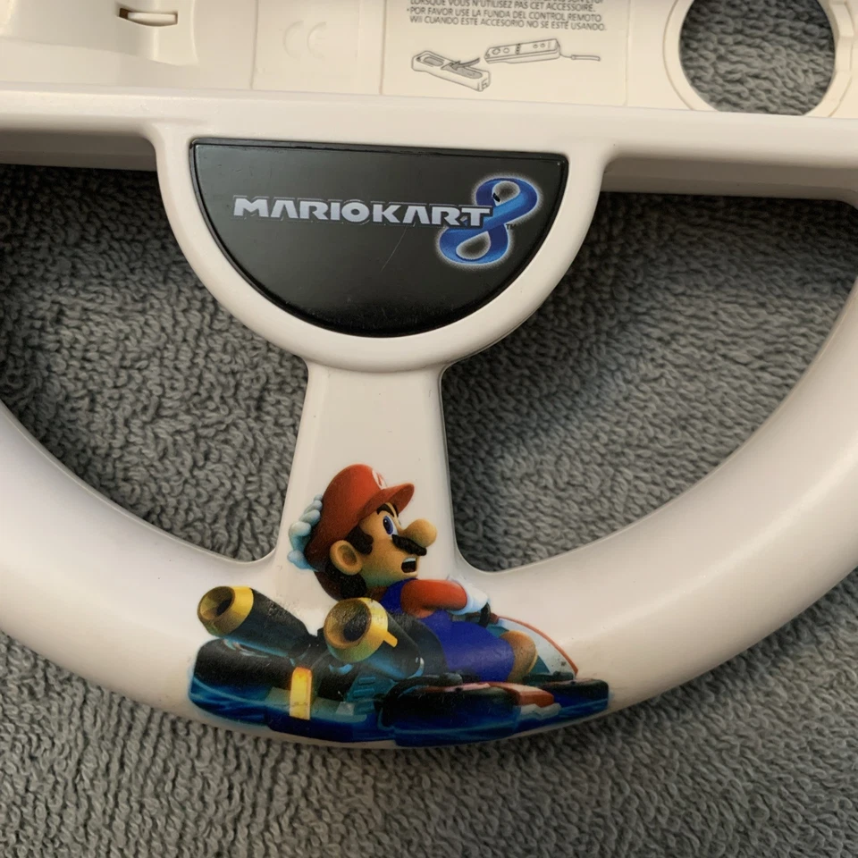 Mando Mario Kart 8 Racing Volante Nintendo Wii U Foto 4 de 4