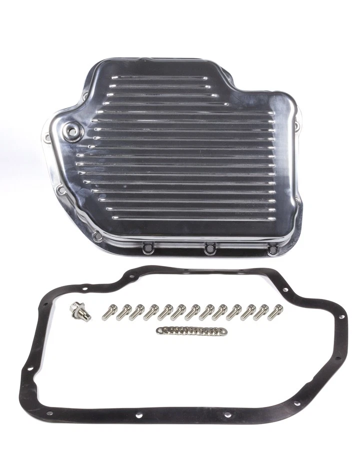 Trans-Dapt 8897, One Polished Aluminum Pol Alum Th400 Trans Pan Performance Part - Image 3 of 4