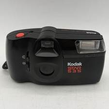 Vintage Kodak Star 535 35 MM Film Point  Shoot Camera Black - Fixed Focus Flash
