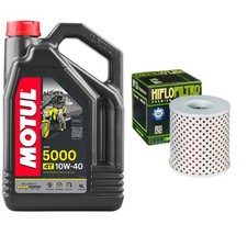Z1000 A Motul 5000 10w40 4L Oil Filter Kit Kawasaki Z 1000 1978 8.94 per litre