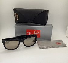 Ray Ban Justin RB4165-622/5A Rubber Black 54mm/Gold Mirror Mens Sunglass