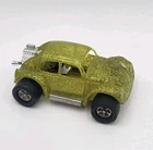 Vintage Tonka VW Volkswagen Beetle Bug w/ Metallic Green Flake - Glitter #57020