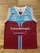 Canotta Basket Fortitudo Bologna Mancinelli Consultinvest Edizione Speciale Rara