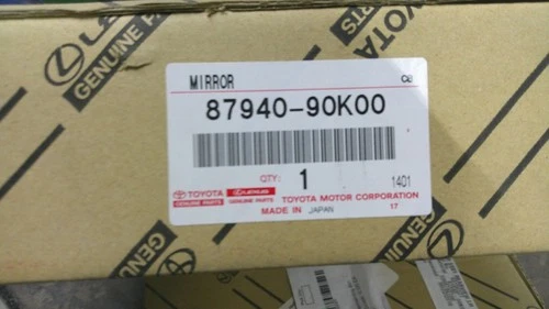 NEW OEM Toyota External Mirror LEFT SIDE 87940-90K00